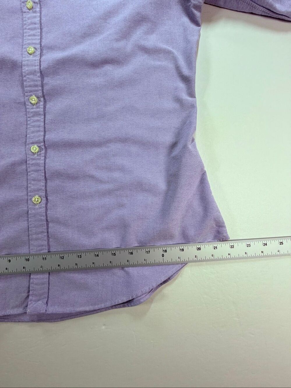 Ralph Lauren Sport Women’s Size 14 Purple Oxford Shirt Slim Fit Cotton Pony Logo - Picture 9 of 9
